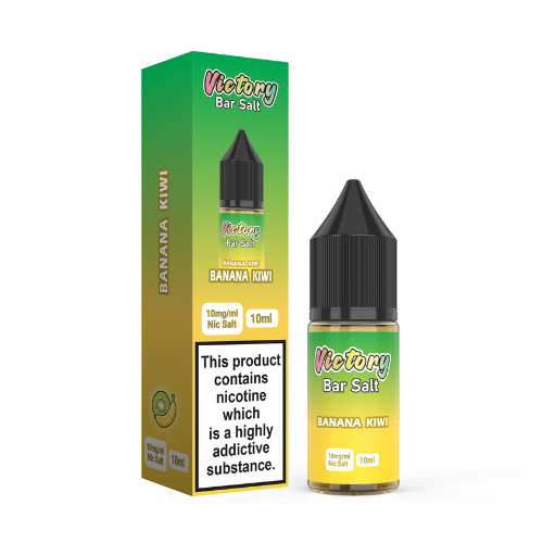 Banana Kiwi 10ml Nic Salt E-Liquid By Victory Bar Salt