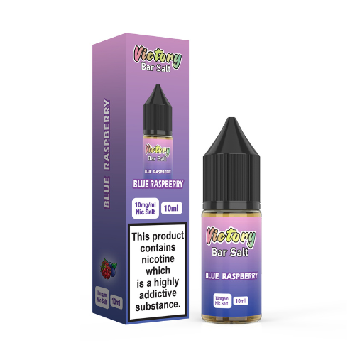 Blue Raspberry 10ml Nic Salt E-Liquid By Victory Bar Salt