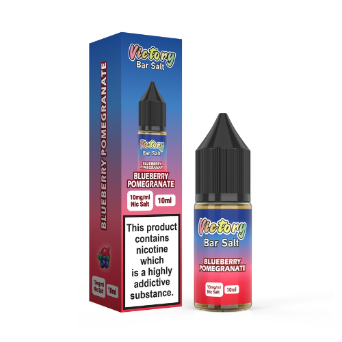 Blueberry Pomegranate 10ml Nic Salt E-Liquid By Victory Bar Salt