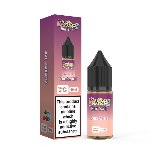 Cherry Ice 10ml Nic Salt E-Liquid By Victory Bar Salt