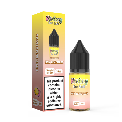 Pink Lemonade 10ml Nic Salt E-Liquid By Victory Bar Salt