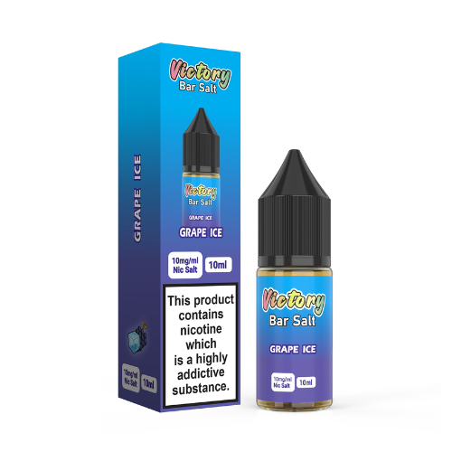 Grape Ice 10ml Nic Salt E-Liquid By Victory Bar Salt